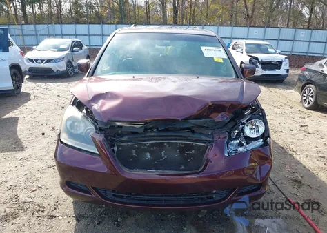 2007 Honda Odyssey Ex-L из США, поврежденный, VIN 5FNRL38777B457028